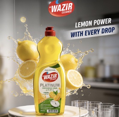 Platinum Dishwashing Liquid — Lemon
