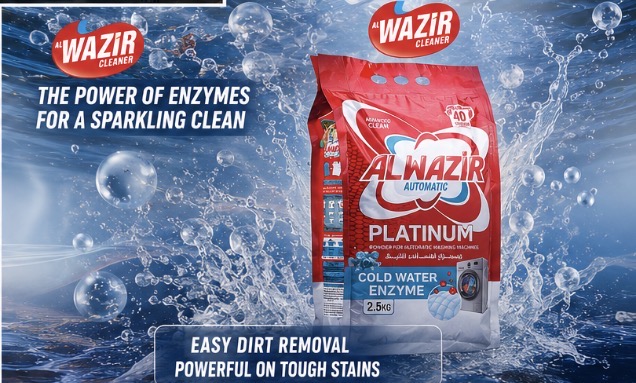 Al Wazir Platinum Powder — Cold Water Enzyme 2.5kg
