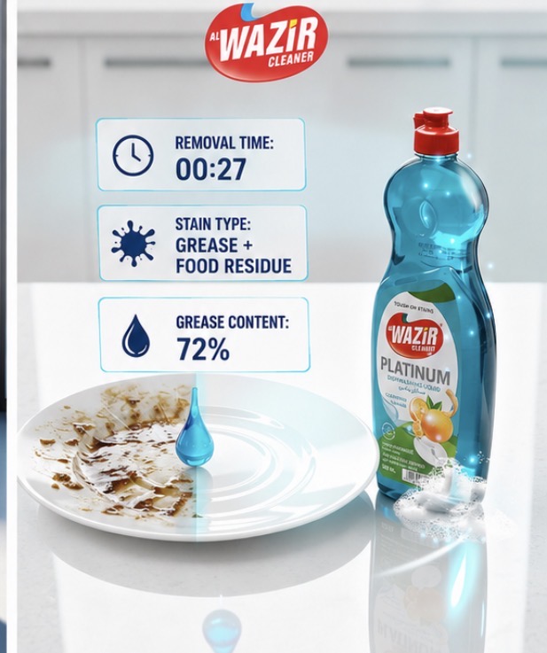 Al Wazir Dishwashing Liquid — Grease Cut