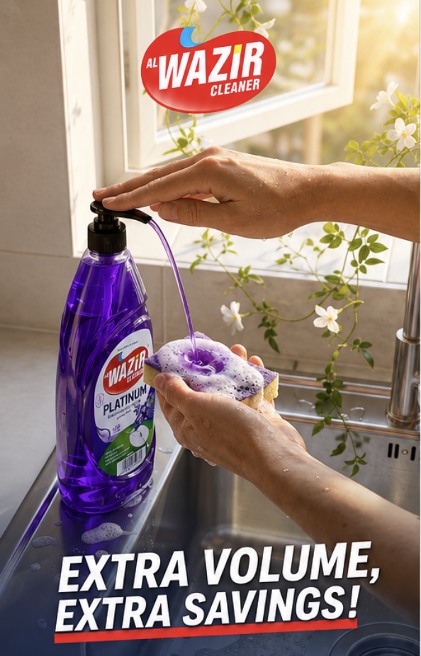 Platinum Dishwashing Liquid — Lavender